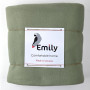 Fleece blanket Comfort TM Emily olive 150x150 cm