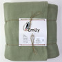 Fleece blanket Comfort TM Emily olive 150x210 cm