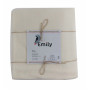 Плед флисовый Сomfort ТМ Emily молочный 130х160 см