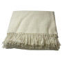 Plaid woolen Vladi Rogojka white 200x220 cm