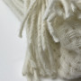 Plaid woolen Vladi Rogojka white 140x200 cm