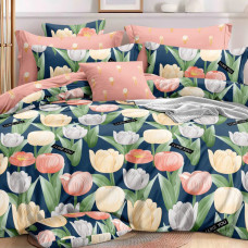 Satin pillowcase Flowers SoundSleep satin 50x70 cm