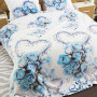 Pillowcase Lovare TM Emily flannel 50x70 cm
