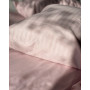 Простынь на резинке Fiber Roze Stripe Emily микрофибра розовый 160х200 см