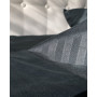 Pillowcase Fiber Black Stripe Emily microfiber black 50x70 cm