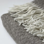 Plaid woolen with cashmere Vlady Toscana light brown 140x200 cm