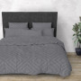 Pillowcase set Rhomb Grey SoundSlee calico 70x70 cm