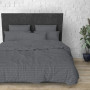 Pillowcase set Stripy Dark Grey SoundSleep calico 50x70 cm