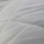 Quilted mattress pad Comfort Night SoundSleep with edge white 90x200 cm