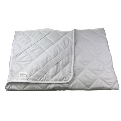 Mattress cover SoundSleep Twin anti-allergenic quilted with elastic bands at the corners 160x200 cm (93963084)