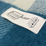 Wool-blend blanket Cosiness SoundSleep turquoise 140x200 cm
