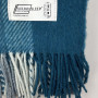 Wool-blend blanket Cosiness SoundSleep turquoise 140x200 cm