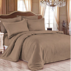 Set of pillowcases Stripe Мokko SoundSleep satin-stripe olive 50x70 cm