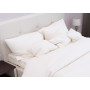 Set of pillowcases with piping Stripe Beige SoundSleep satin-stripe beige 50x70 cm