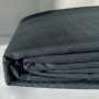 Комплект постельного белья Fiber Black Stripe Emily микрофибра черный полуторный