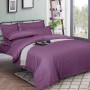 Комплект постельного белья Fiber Lilac Stripe Emily микрофибра лиловый евро