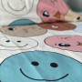 Bedding set SoundSleep Soft Emojical coarse calico for teenagers