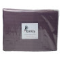 Комплект постельного белья Fiber Violet Stripe Emily микрофибра фиолетовый полуторный