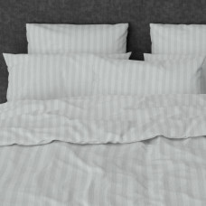 Pillowcase set Stripy Grey SoundSleep calico 70x70 cm