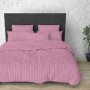 Комплект постельного белья Stripy Pink SoundSleep бязь евро