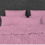 Bedding set Stripy Pink SoundSleep coarse calico euro