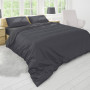 Pillowcase calico Stripy Graphite SoundSleep calico 50x70 cm