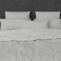Sheet with elastic band Manner Аshen SoundSleep coarse calico 180x200 cm