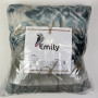 Плед флисовый Homely ТМ Emily серый 220х240 см
