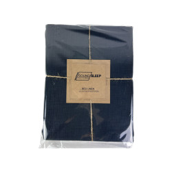 Простынь на резинке SoundSleep Muslin Graphite муслин 160х200 см графит (94162738)