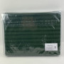 Sheet with elastic band Stripy Green SoundSleep coarse calico 160x200 cm