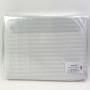 Sheet with elastic band Stripy White SoundSleep coarse calico 160x200 cm