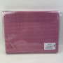 Sheet with elastic band Stripy Pink SoundSleep coarse calico 90x200 cm