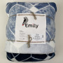 Fleece blanket Mosaic TM Emily blue 200x220 cm