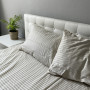 Pillowcase set Stripe Sense Beige satin-stripe SoundSleep beige 70x70 cm