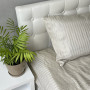 Pillowcase set Stripe Sense Beige satin-stripe SoundSleep beige 50x70 cm