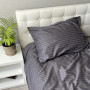 Bedding set Stripe Sense Graphite satin-stripe SoundSleep graphite family