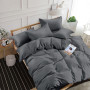 Bed linen set SoundSleep Stripe Dark Gray single
