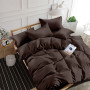 Set of pillowcases SoundSleep Stripe Chocolate satin stripe chocolate 50x70 cm