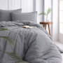 SoundSleep Stonewash Adriatic Dark Gray bedding set euro gray (92370777)