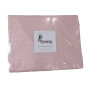 Fitted sheet Fiber Roze Stripe Emily microfiber pink 160x200 cm