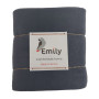 Fleece blanket Comfort ТМ Emily graphite 130x160 cm