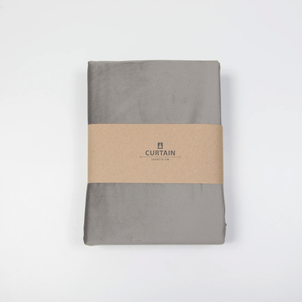 Curtain Emily velor Beijing dark-gray 270 cm x 150 cm (2800005195637)