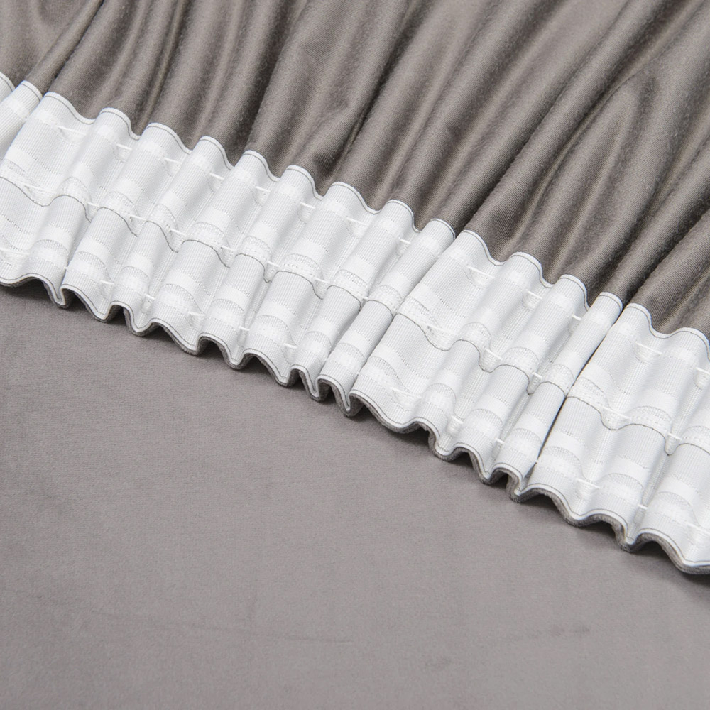Curtain Emily velor Beijing dark-gray 270 cm x 150 cm (2800005195637)