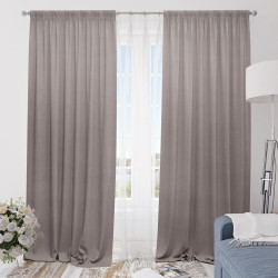 Emily Curtain Arvin Nubuck Diamond Gray-Beige 270 cm x 150 cm (2800005195712)