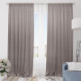 Emily Curtain Arvin Nubuck Diamond Gray-Beige 270 cm x 150 cm (2800005195712)