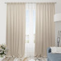 Curtain Emily velor Beijing shell 270 cm x 150 cm (2800005195644)