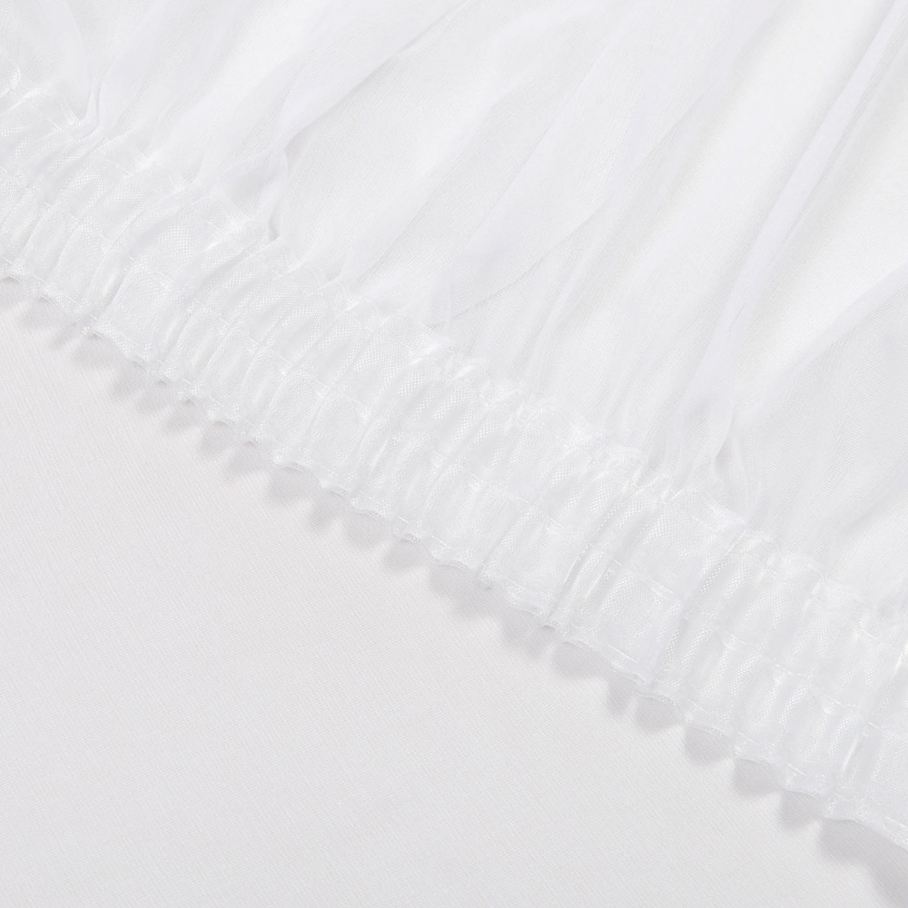 Emily Phibi White Tulle with Weight 270x300 cm (2800005197204)