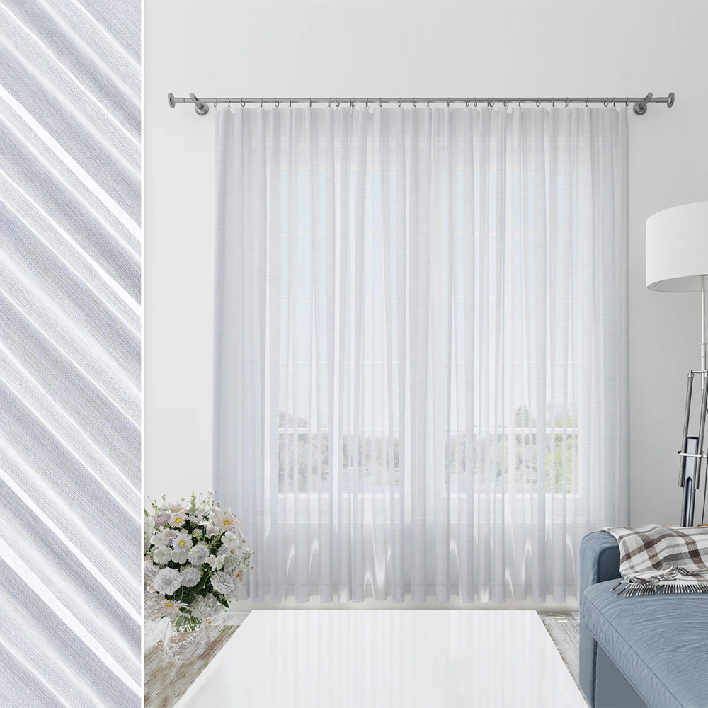 Emily Phibi White Tulle with Weight 270x300 cm (2800005197204)