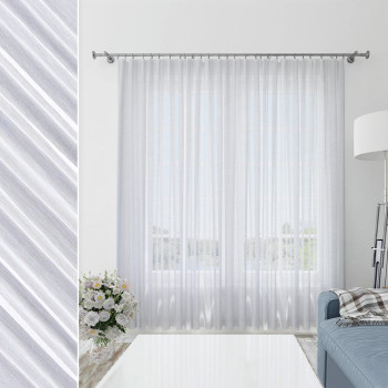 Emily Phibi White Tulle with Weight 270x300 cm (2800005197204) Emily Phibi White Tulle with Weight 270x300 cm (2800005197204)