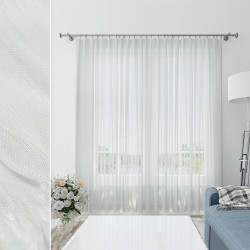 Emily Tulle Textured Mesh Milky with Weight 270x300 cm (2800005195767)